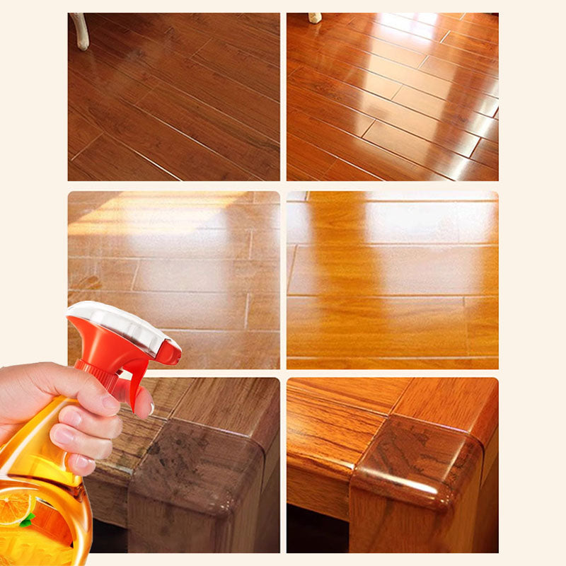 Effizientes Wood Clean & Shine Spray