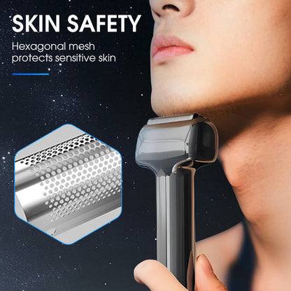 🧔 50% RABATT! ⚡ Effizienter Wiederaufladbarer Folienrasierer für Herren – Leistungsstark, Kompakt & Waschbar 🚀