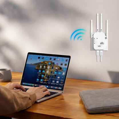 🎁Letzter Tag: 50 % Rabatt! WLAN-Verstärker – 1200 Mbit/s, Dualband (5 GHz / 2,4 GHz) 📶 Maximale Signalverstärkung – stabile Verbindung im ganzen Haus!