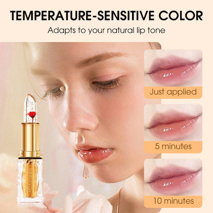 🔥Abriebfester Lippenstift mit Farbwechsel-Effekt