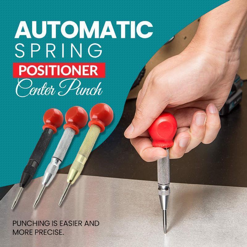 🔘 50 % RABATT! ⚡ Automatischer Körner – Präzises Markieren von Metall/Holz, federbelastet & einstellbare Kraft 🛠️📏