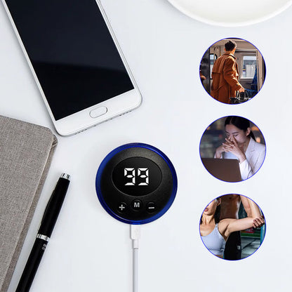 🎄Weihnachtsverkauf💕📢📢 Flash Sale: Nur noch 3 Stunden! ⏰⏰——🔥🎉 Mini-Niederfrequenz-Impulsmassagegerät – Tragbar und praktisch, ist es die ideale Wahl für Büroangestellte und Vielreisende!