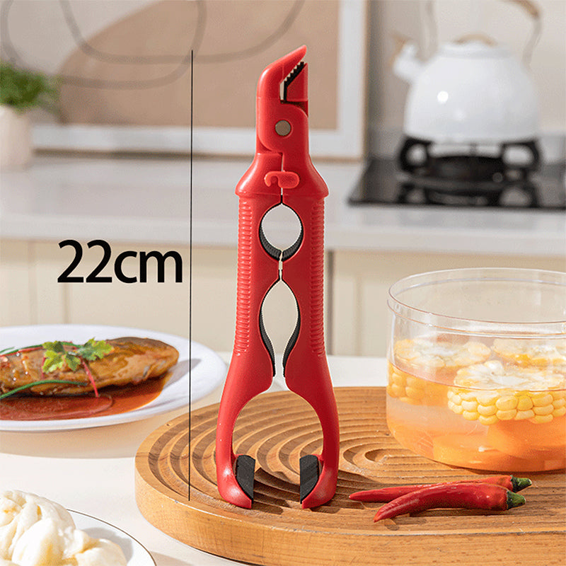 🍽️ 50% RABATT HEISSER VERKAUF! ✨ 3-in-1 Silikon-Schüssel- und Tellerklemme - Spülmaschinenfest & Hitze-beständig bis 230°C für Sicheren Transport von Mahlzeiten 🍱🔒