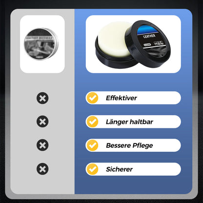 ✨ Reinigungs- & Pflegecreme für Leder - Tiefenreinigung mit Natürlichen Ölen für Möbel, Autositze & Accessoires 🛋️🌟