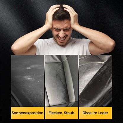 ✨ Reinigungs- & Pflegecreme für Leder - Tiefenreinigung mit Natürlichen Ölen für Möbel, Autositze & Accessoires 🛋️🌟