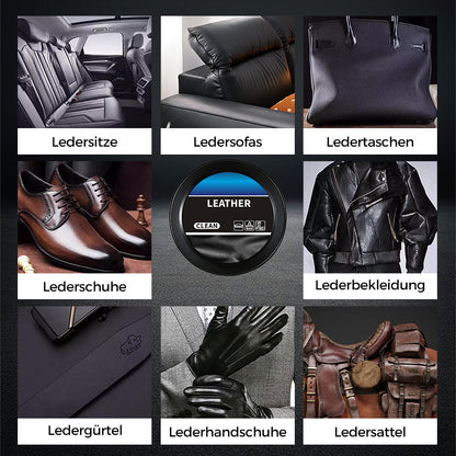 ✨ Reinigungs- & Pflegecreme für Leder - Tiefenreinigung mit Natürlichen Ölen für Möbel, Autositze & Accessoires 🛋️🌟