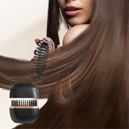 Schnurloser Mini-Haarglätter Kamm