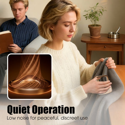 🧶 50% RABATT! 🎉 Tragbarer Akku-Fusselrasierer – 3 Geschwindigkeiten, LED-Licht für Pullover & Polster 🔋✨📦
