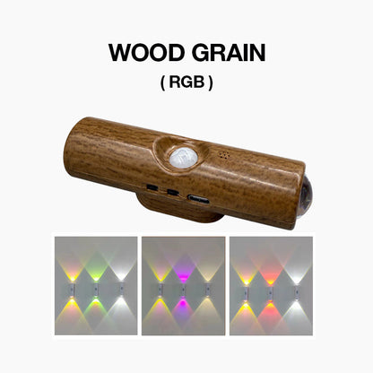 🌈 ✨ Magnetische RGB-Stimmungsleuchte mit Bewegungssensor – Individuelle Beleuchtung, die Sie erkennt! ✨Winter-Gehause-Atmosphäre im Handumdrehen!