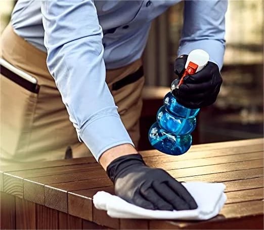 🔥NEUJAHRS-VERKAUF 🎁Nitrile Pro Handschuhe – Hochfest, Rutsch- & Fleckenbeständig, Kratzfest