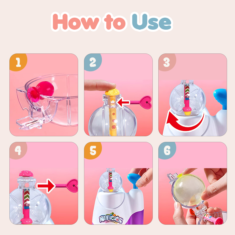 ✨DIY-Seifenblasen-Set mit Pumpe für Kinder