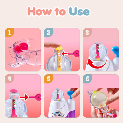 ✨DIY-Seifenblasen-Set mit Pumpe für Kinder