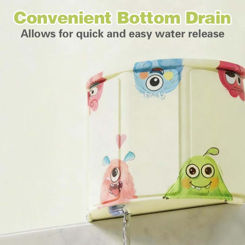 Compact Foldable Bathtub for Adults ＆ Kids