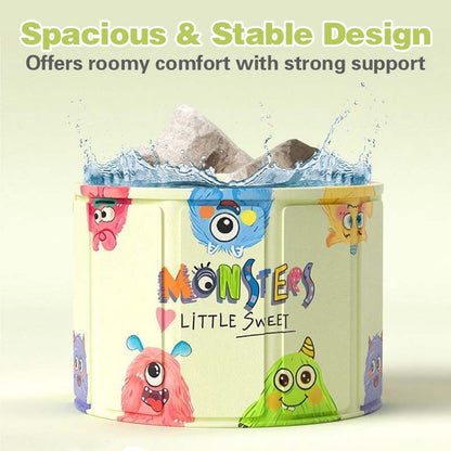 Compact Foldable Bathtub for Adults ＆ Kids