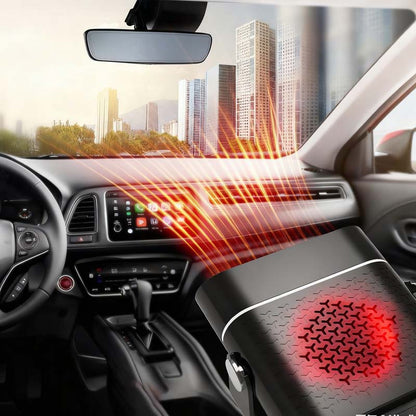 📢📢60 % RABATT! 🚗2-in-1 tragbare Autheizung mit 360°-Drehung