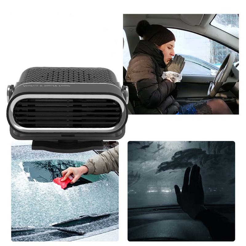 📢📢60 % RABATT! 🚗2-in-1 tragbare Autheizung mit 360°-Drehung