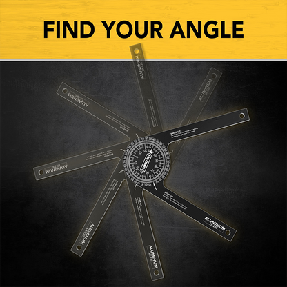 📐 50% RABATT! 🔧 7-Zoll Gehrungssägen-Winkelmesser – Präzise, robust & einfach ablesbar – Ideal für exakte Winkelschnitte & Heimwerkerprojekte 🪚
