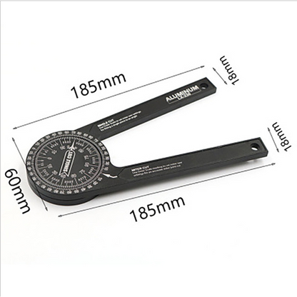 📐 50% RABATT! 🔧 7-Zoll Gehrungssägen-Winkelmesser – Präzise, robust & einfach ablesbar – Ideal für exakte Winkelschnitte & Heimwerkerprojekte 🪚