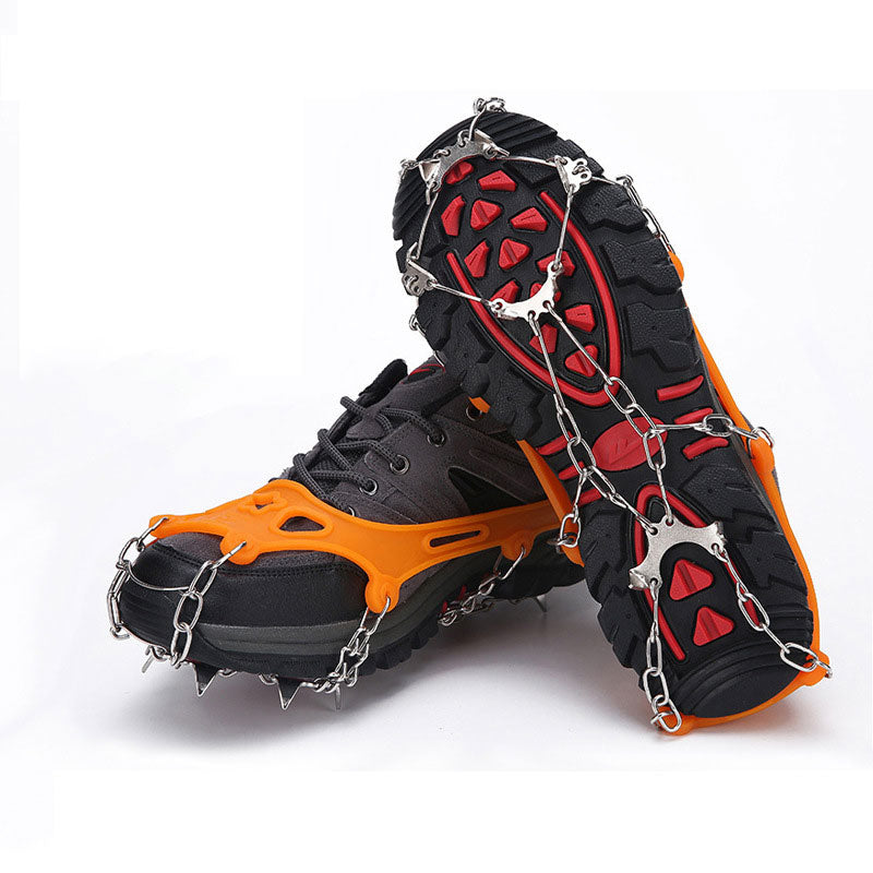 Rutschfeste Steigeisen für Wanderstiefel und -schuhe