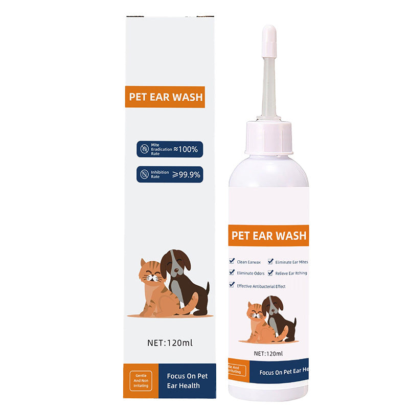 📢✨ Ohrenreiniger für Haustiere – Sanfte Formel mit beruhigender Aloe Vera für Hunde und Katzen, beugt Infektionen und Geruchsbildung vor 🌿