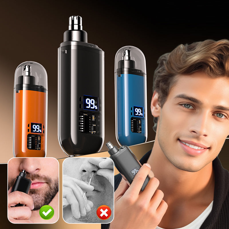 🔥Sofort 50% sparen! ⚡Intelligenter elektrischer Nasenhaarschneider