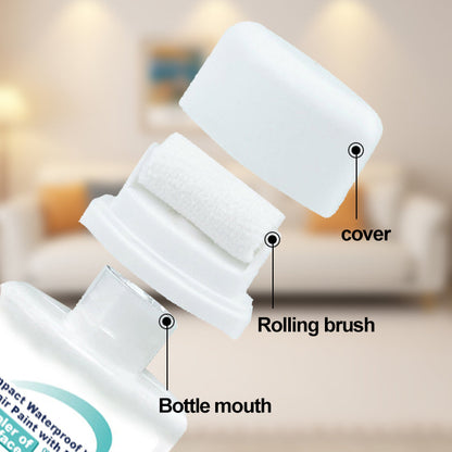 Compact Waterproof Wall Repair Paint with Roller