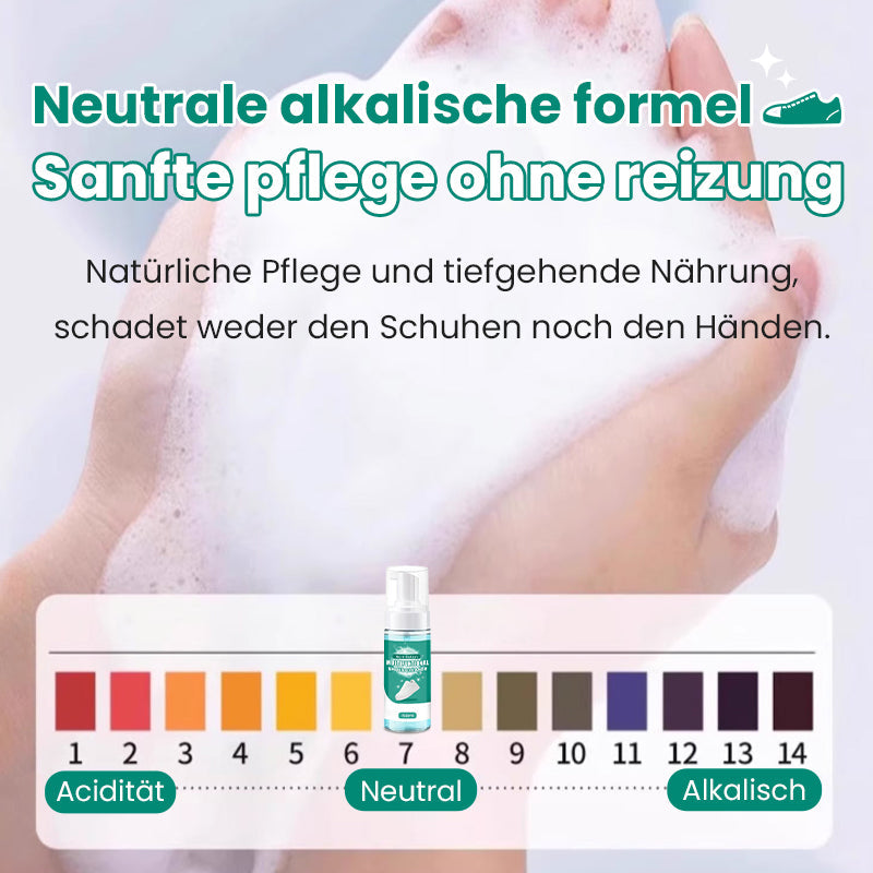 Multifunktionaler, effektiver und milder Schuhrreiniger