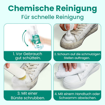 Multifunktionaler, effektiver und milder Schuhrreiniger
