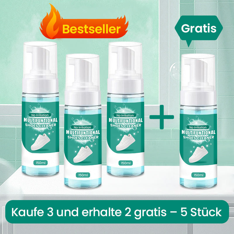 Multifunktionaler, effektiver und milder Schuhrreiniger