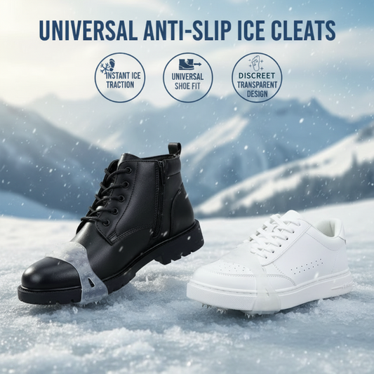 Universelle 5-Zacken-Steigeisen für Schuhe und Stiefel