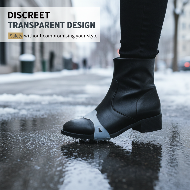 Universelle 5-Zacken-Steigeisen für Schuhe und Stiefel