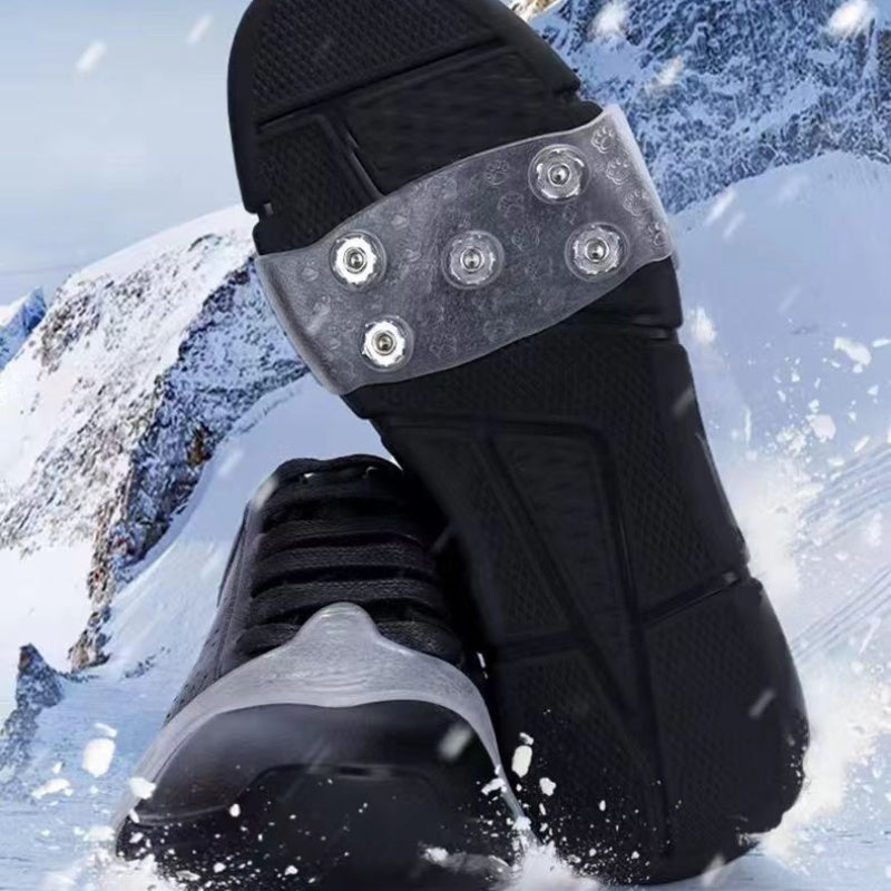 Universelle 5-Zacken-Steigeisen für Schuhe und Stiefel
