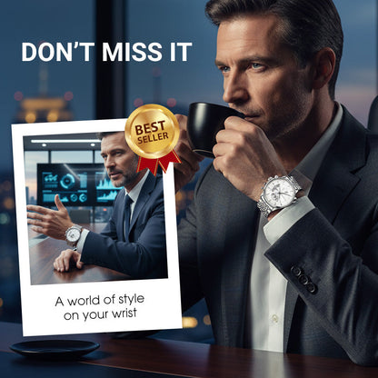 🔥Heißer Verkauf 50% Rabatt🌍Herrenuhr mit Globusmotiv im maritimen Stil