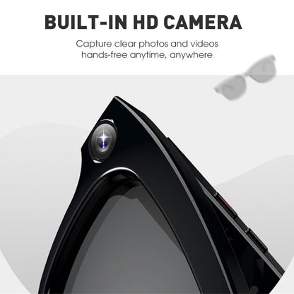 🥳 KI-Smart-Brille mit ChatGPT, 8-MP-Kamera und HD 1200P 4K-Videoaufzeichnung, Echtzeitübersetzung in über 160 Sprachen, Bluetooth 5.4, HiFi-Audio- und Musiksteuerung, intelligente Sonnenbrille mit Videoaufzeichnung für unterwegs