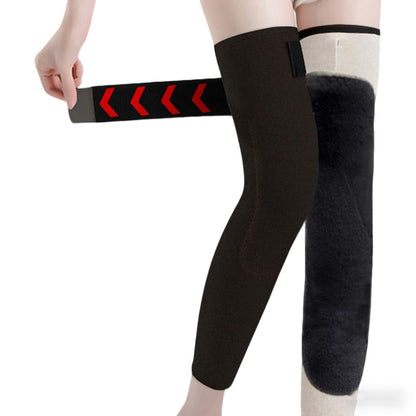 Leichte Kniewärmer mit integrierter Tasche