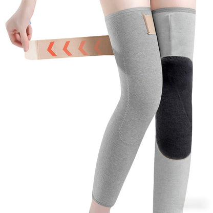 Leichte Kniewärmer mit integrierter Tasche