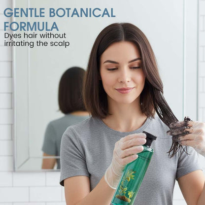 Langanhaltende Haarfarbe mit ätherischen Ölen aus Pflanzen