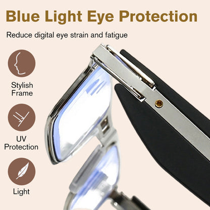 👓 60% RABATT! 🎉 Faltbare Blaulichtfilter-Brille – Leicht, Tragbar & Inklusive Etui 📖📦