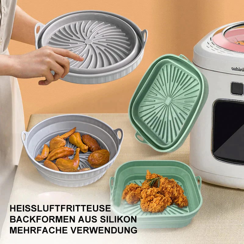 🔥HEIßER VERKAUF 45% RABATT🔥Heißluftfritteuse Grillpfanne aus Silikon