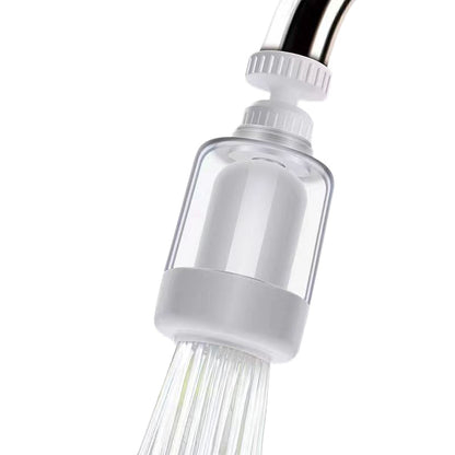 💧360° drehbarer Wasserhahnfilter ✅Zweistufiger Wasserauslassfilter für die Küche