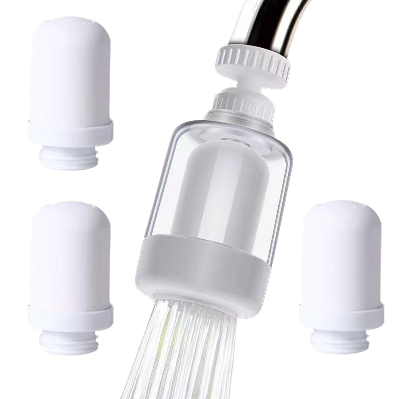 💧360° drehbarer Wasserhahnfilter ✅Zweistufiger Wasserauslassfilter für die Küche