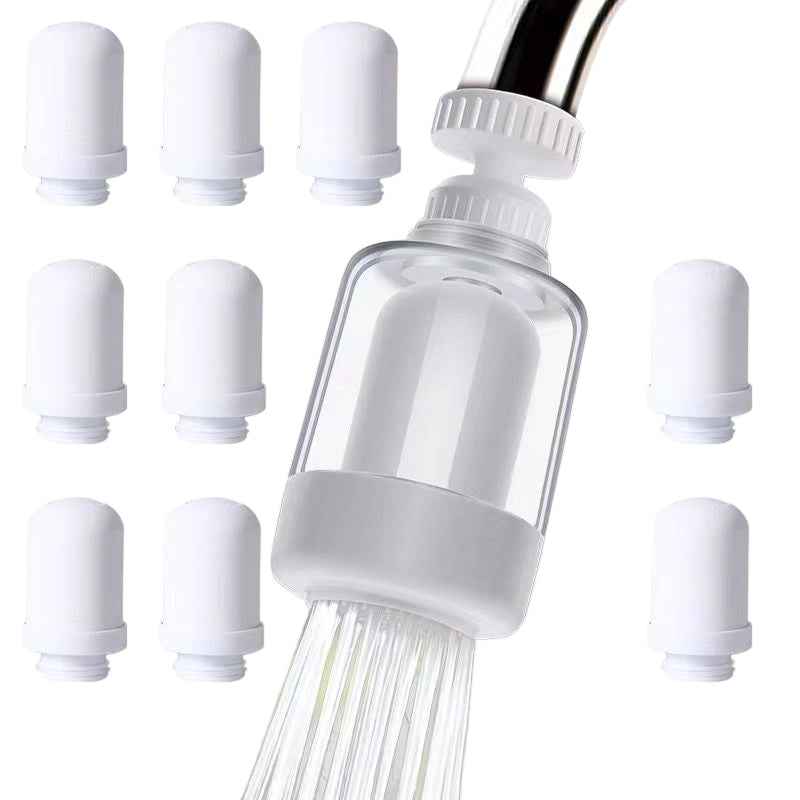 💧360° drehbarer Wasserhahnfilter ✅Zweistufiger Wasserauslassfilter für die Küche