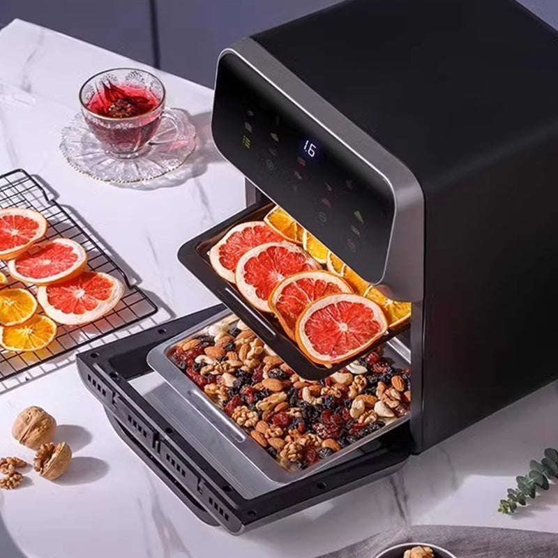 🔥2026 HEISSER VERKAUF🍳🍗Multifunktionale visuelle Heißluftfritteuse mit Touchscreen
