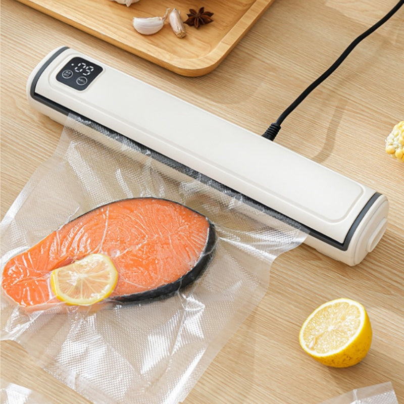 🎄 Weihnachts-Special-Angebot! ⚡ 2-in-1 Lebensmittel-Vakuumierer mit integriertem Cutter