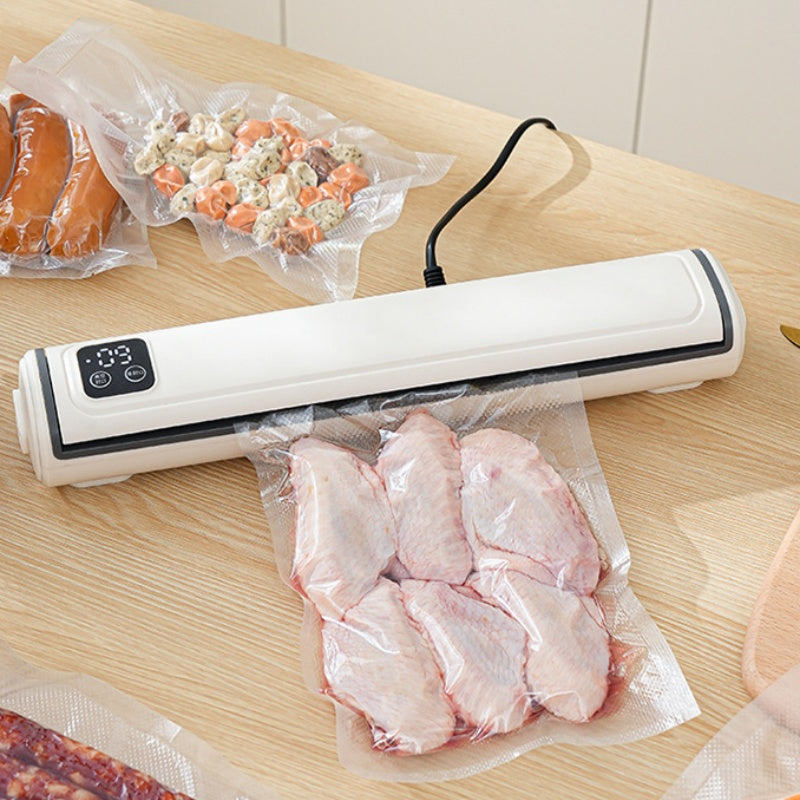 🎄 Weihnachts-Special-Angebot! ⚡ 2-in-1 Lebensmittel-Vakuumierer mit integriertem Cutter