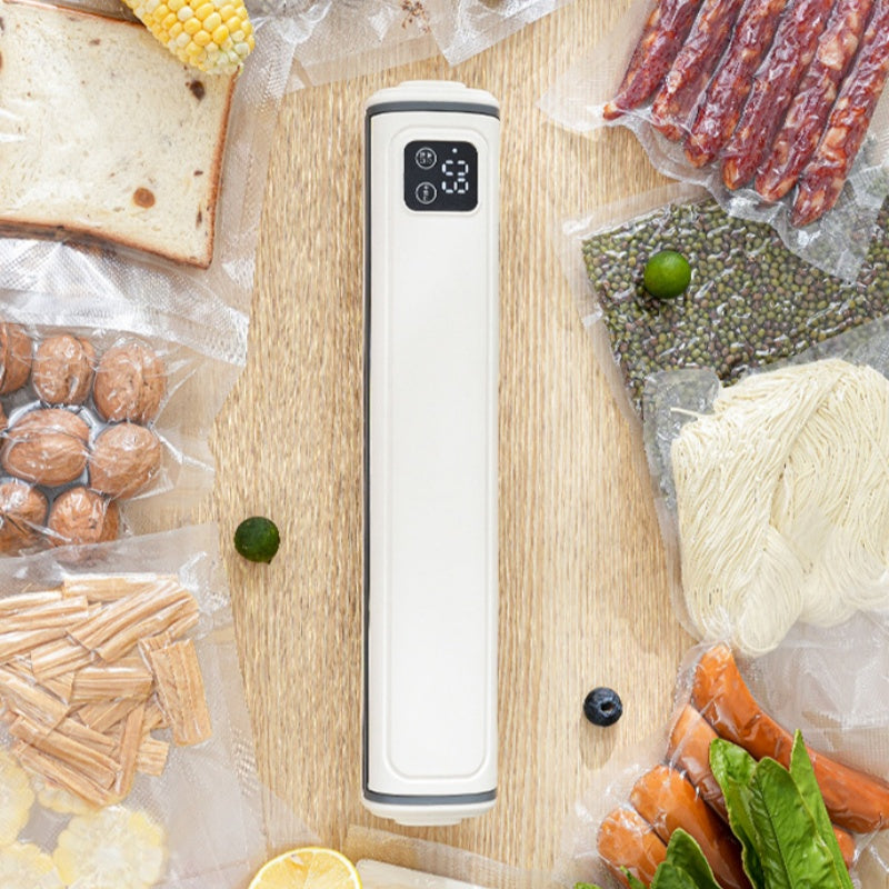 🎄 Weihnachts-Special-Angebot! ⚡ 2-in-1 Lebensmittel-Vakuumierer mit integriertem Cutter
