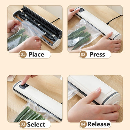 🎄 Weihnachts-Special-Angebot! ⚡ 2-in-1 Lebensmittel-Vakuumierer mit integriertem Cutter