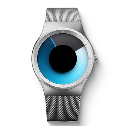 ✨🎅Weihnachtsangebote – Nur für kurze Zeit!⏰Futuristische, minimalistische Herrenuhr mit kreativem Drehscheiben-Zifferblatt