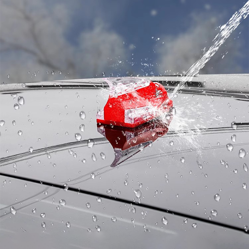 Blinkende Warnleuchte am Auto