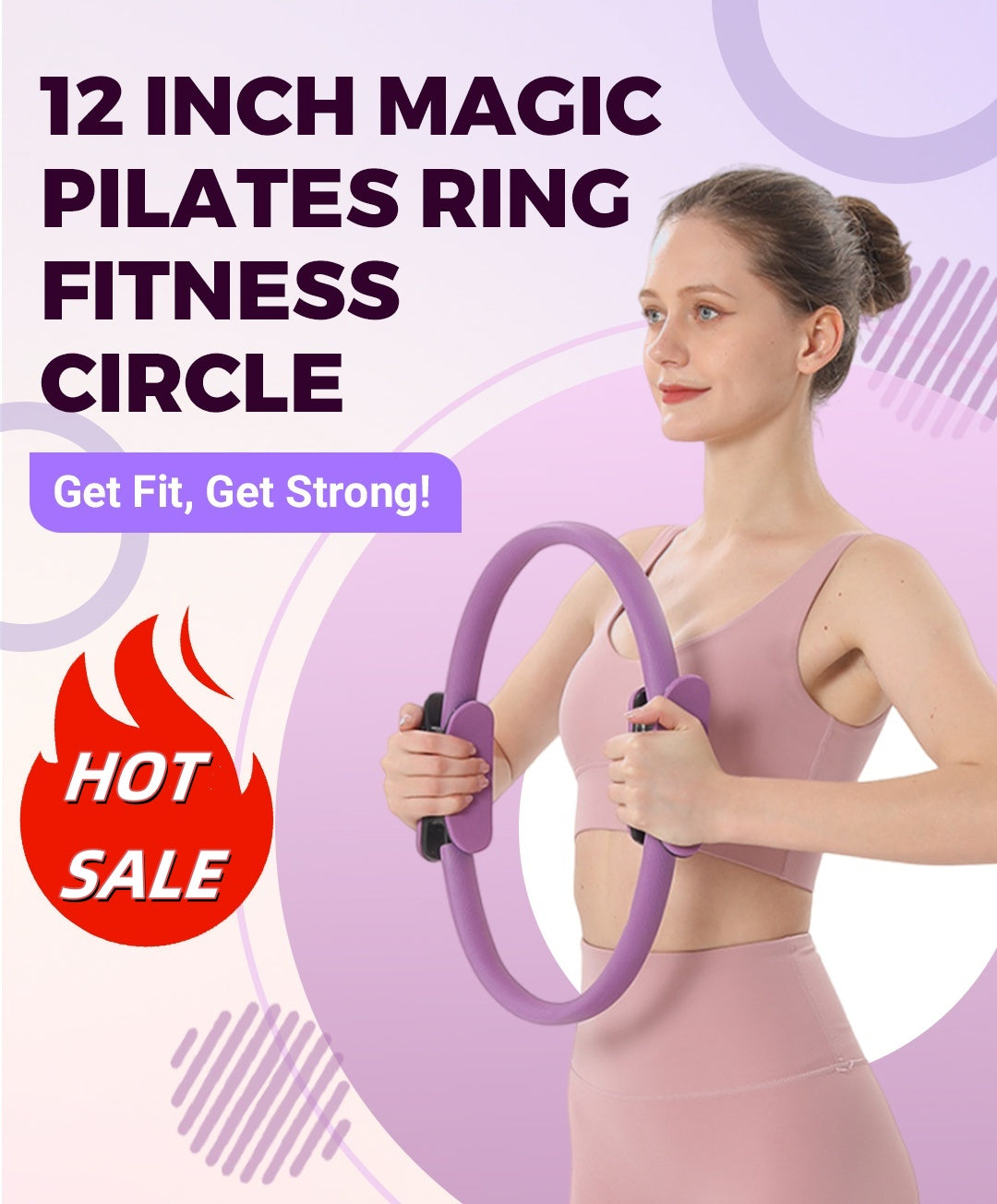 🥳HEISSER SALE 2026🥳💞50.000+ VERKAUFT!👵❤️ 50 % RABATT!Aktion 🔗 Pilates Ring Fitness Trainer
